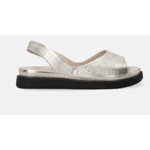 Sandale din piele cu insertie elastica