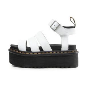 Sandale dama Dr Martens - 300252291 - Piele naturala - Alb - Alb