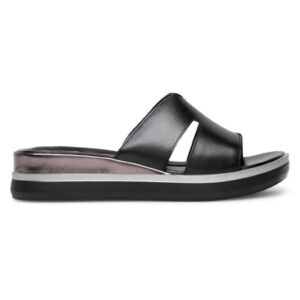 Sandale  dama - piele naturala - Negru