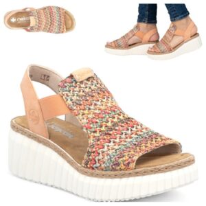 Sandale dama -  multicolor - ecologic - confortabile