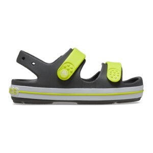 Sandale de cauciuc cu detalii logo Cruiser - Galben/Gri inchis