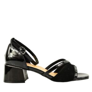 Sandale casual - dama -  8VH2465-Q265 negru - Negru