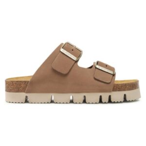 Sandale dama - Brinkman - 30205207339 - Piele naturala/Piele nabuc - Bej