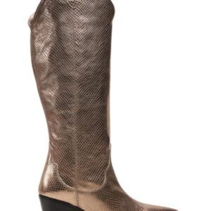 Cizme si botine cowboy Mayer F24 Mar Auriu -  Piele lacuita - Auriu