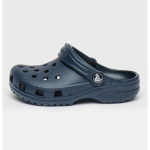 Saboti slingback cu perforatii - Bleumarin