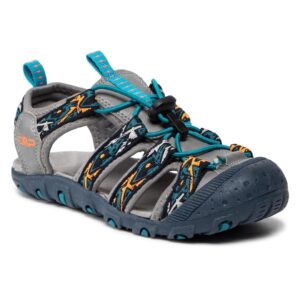 Sandale Baieti/Fete -  Textil - Gri