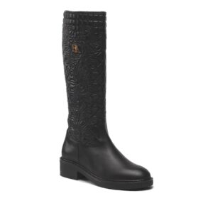 Cizme dama dama -  301542360 - Piele naturala - Negru - Negru