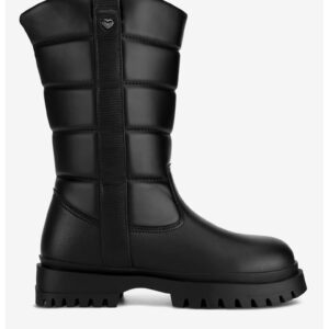 Cizme dama 5905588892540 - Sintetic - Negru - Negru