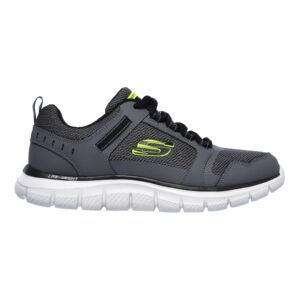 Pantofi cu insertii de piele pentru fitness Track-Knockhill - Gri