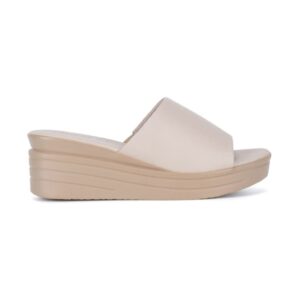 Slapi dama - 590559 - Piele naturala - Bej -