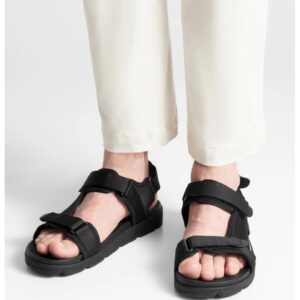 Sandale dama  EZRA-01 MI25 - negru - plastic -