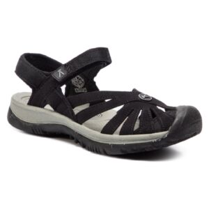 Sandale dama -  201290965 - Negru - Piele naturala/Piele nabuc -
