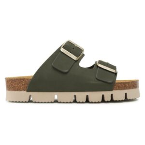 Sandale dama - Brinkman - 30205205937 - Piele naturala/Piele nabuc - Verde