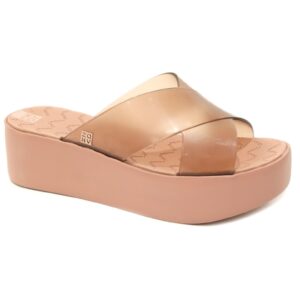 Papuci dama Wonder Tam 18095 91064 - Bej