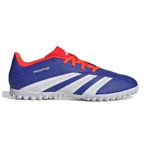 Pantofi pentru fotbal Predator Club - Alb/Portocaliu mandarina/Albastru royal