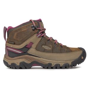 Bocanci trekking dama 200343471 - Piele naturala - 38 EU - Maro