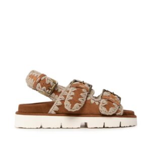 Sandale dama 209712520 - Piele naturala - Maro - Maro
