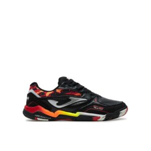 Ghete pentru fotbal Fs Reactive Indoor FSW2401IN Negru - Piele naturala