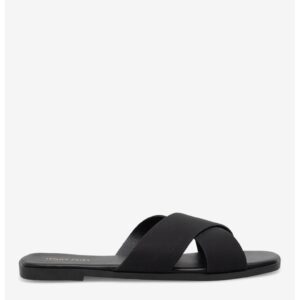 Papuci dama 5905588624769 - Sintetic - Negru - Negru