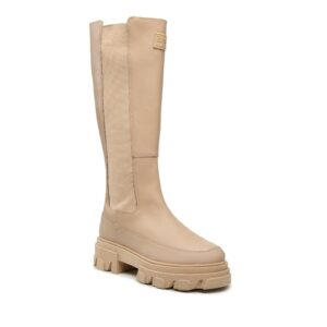 Cizme dama -  301522898 - Piele naturala - bej - Bej