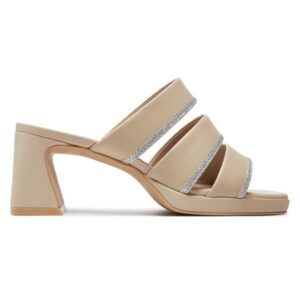 Sandale dama 303669553 - Piele naturala - Ecru