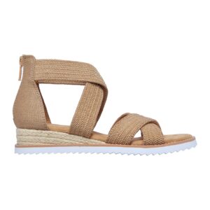 Sandale cu fermoar Desert Kiss - Bej