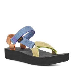 Sandale dama - Textil - Multicolor