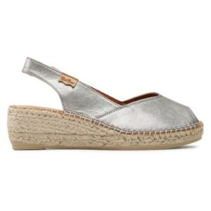 Sandale dama  302773589 - Piele naturala - Argintiu