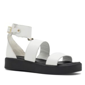 Sandale dama -  5904862833491 - Alb - Piele naturala - Alb