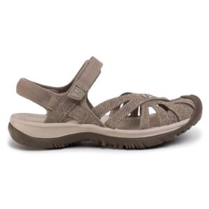 Sandale dama  207126985 - Piele ecologica/Textil - Maro
