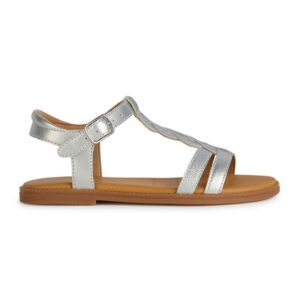 Sandale de piele ecologica Karly - Argintiu