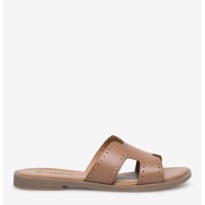 Papuci dama 5905588515562 - Piele naturala - Maro - Maro