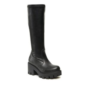 Cizme dama -  301100454 - Negru - Piele ecologica - Negru