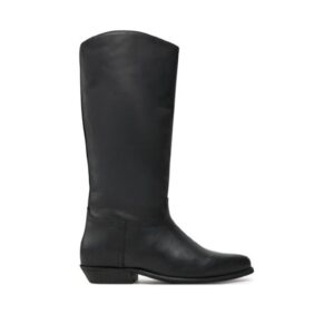 Cizme dama 304418327 - Piele naturala - Negru - Negru