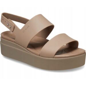 Sandale Dama Spuma Croslite - Brooklyn Low Wedge 206453 Sandal - Maro -