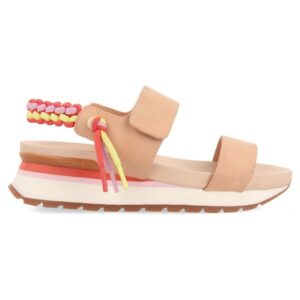 Sandale slingback uni - Coral/Piersica/Roz pal
