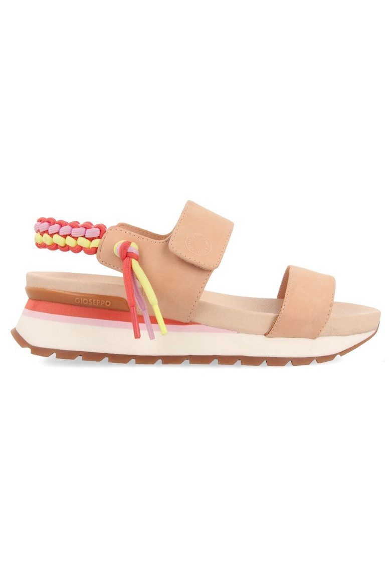 Sandale slingback uni - Coral/Piersica/Roz pal