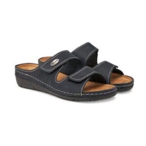 Papuci dama  304917295 - Piele naturala - 42 EU - Albastru