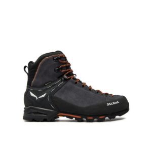 Bocanci trekking barbati  303796440 - Piele naturala - Gri - Gri