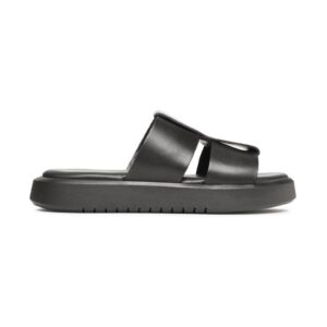 Slapi barbati -  302788 - Piele naturala - Negru