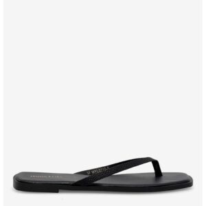 Papuci dama 5905588614685 - Sintetic - Negru - Negru