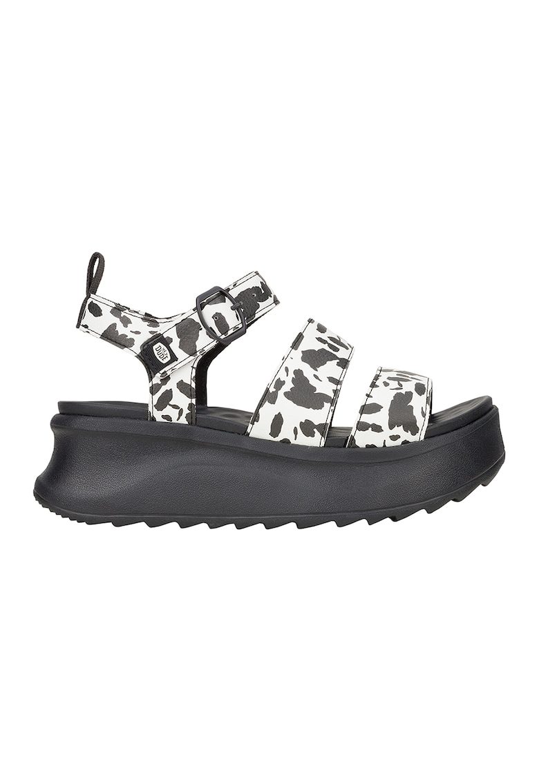 Sandale cu talpa wedge si model