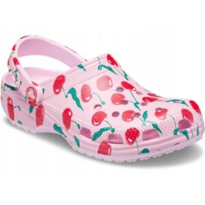 Saboti Femei Croslite - Classic Fresh Fruits 211008 Clog - Roz -