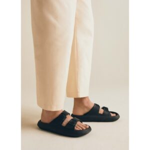 Papuci barbati 5905588524762 - Sintetic - Negru - Negru