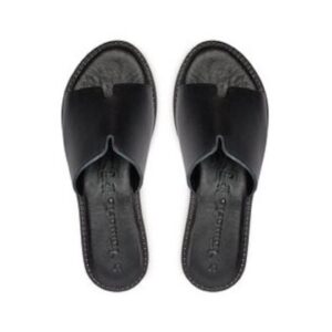 Papuci dama  303724207 - Piele naturala - 42 EU - Negru