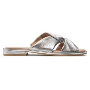 Sandale dama 303663575 - Piele naturala - Argintiu