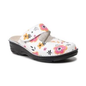 Papuci dama 300171370 - Piele naturala - Alb - Alb