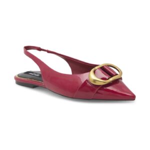 Sandale dama -  468356 - Piele ecologica - Rosu