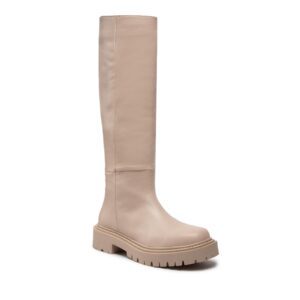 Cizme dama - 301576068 - Piele naturala - bej - Bej