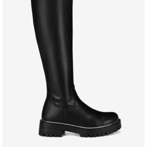 Cizme dama 5905588967965 - Sintetic - Negru - Negru